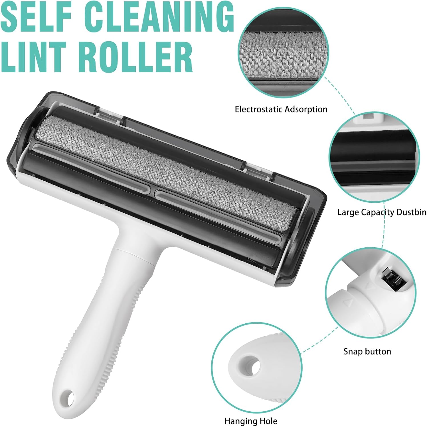 FurFix™ Pet Hair Remover | Reusable Dog & Cat Hair Cleaner for Couch, Car & Carpet