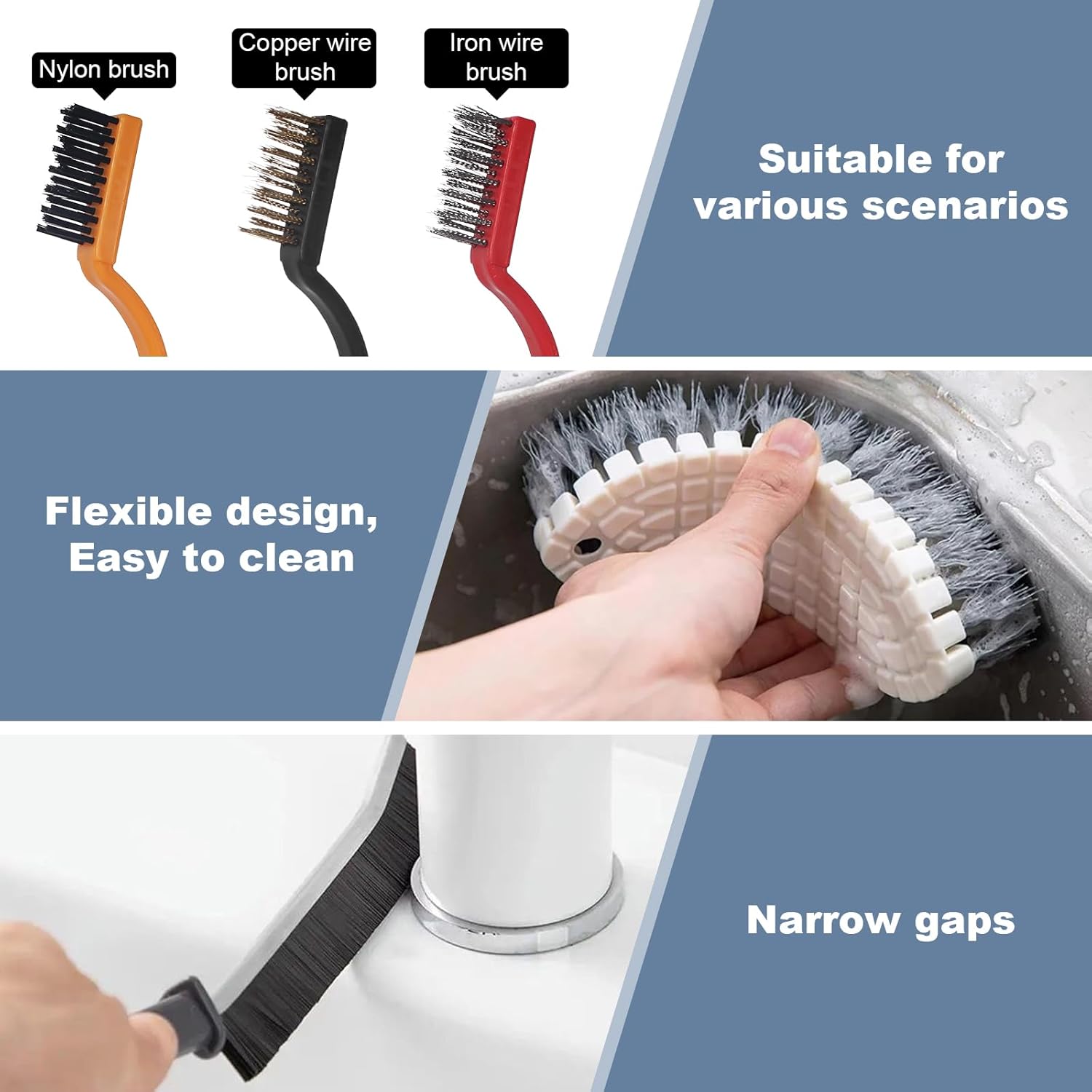 Window Track Cleaning Brush – Remove Hidden Dirt in Seconds