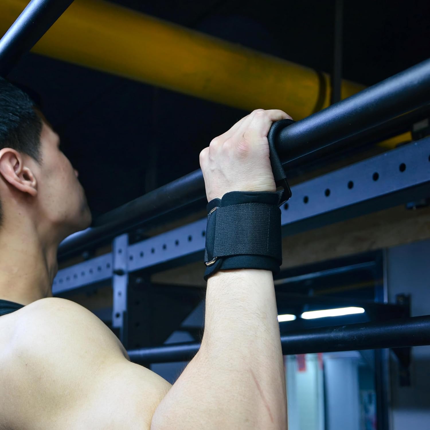 Heavy Duty Lifting Straps with Wrist Support