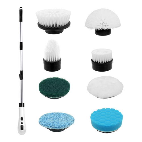Cordless Electric Spin Scrubber | Power Cleaning Brush with Multiple Brush Heads for Bathroom, Tile & Kitchen