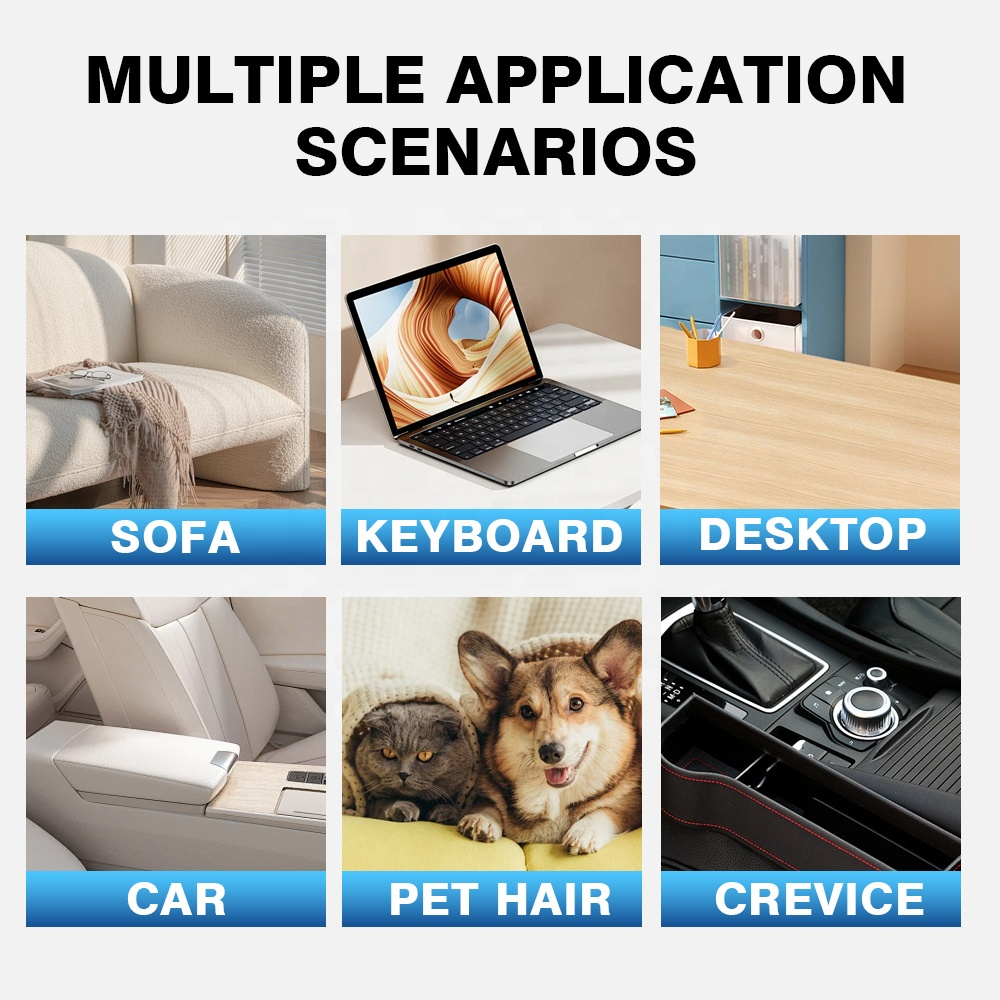 Cordless Handheld Vacuum Cleaner | Portable Mini Vacuum for Car, Home & Office | USB Rechargeable