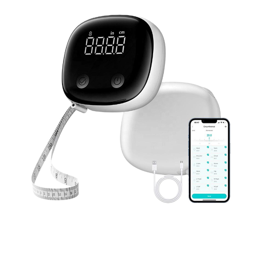 Bluetooth Smart Body Measuring Tape with LED display and app sync