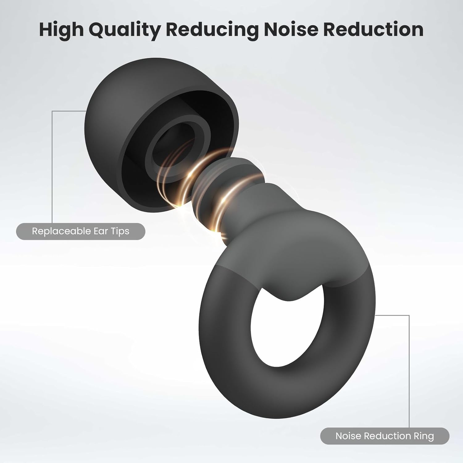 Focus Mode Noise Blocking Earplugs for Deep Work & Study (ADHD Friendly)