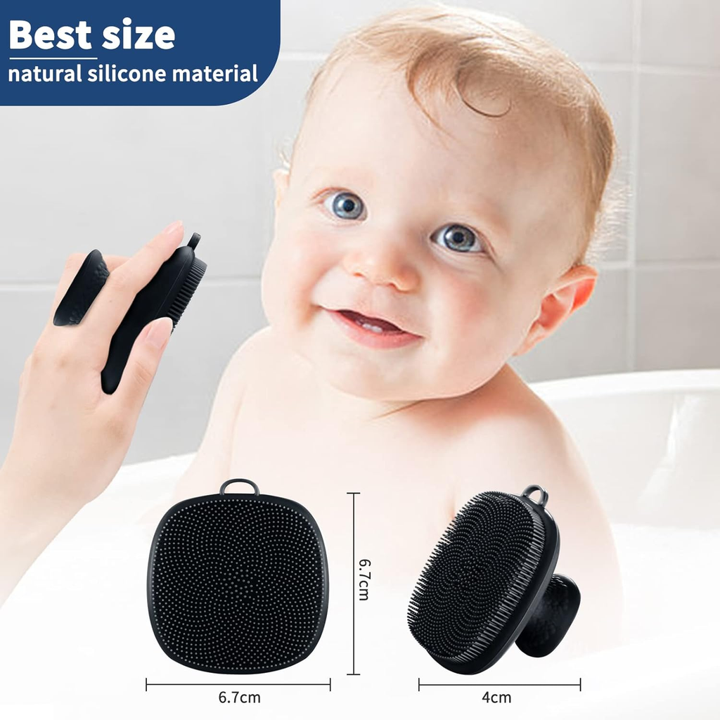 Silicone Facial Cleansing Brush | Rechargeable Deep Clean Face Scrubber | Gentle Exfoliating Skincare Tool