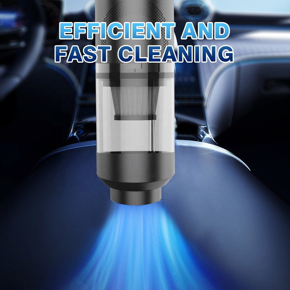 Cordless Handheld Vacuum Cleaner | Portable Mini Vacuum for Car, Home & Office | USB Rechargeable