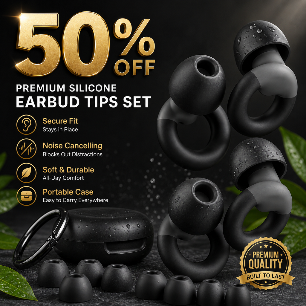 Focus Mode Noise Blocking Earplugs for Deep Work & Study (ADHD Friendly)